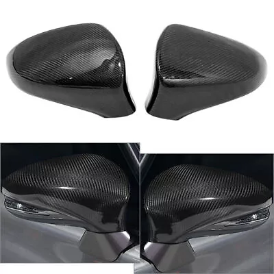 For Lexus IS200t IS250 IS350 13-2019 Add-On Carbon Fiber Side Mirror Cover Caps • $134.30