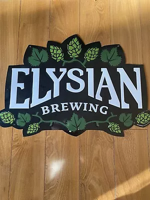 Elysian Brewing Company Metal Beer Sign Man Cave Bar Decor • $23