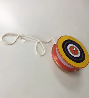 Traditional Hand Painted Wood  Yoyo Mariposa  Mexican Toy  Bright Colors • $8