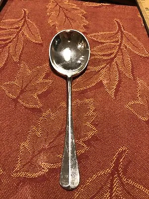 Mappin And Webb Silverplate Round Soup Spoon 6 1/2” • $6