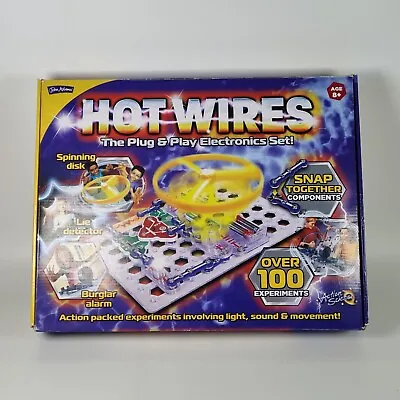 John Adams Hot Wires The Plug & Play Electronics Set Educational Fun Game Kit • £18.95