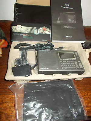 Eton E5 AM/FM Stereo/SW/LW Dual Conversion SSB Radio New In Box • $40