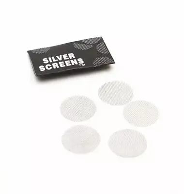 50 X Pipe Screens 20mm Metal Smoking Gauzes Steel Premium Filter • £2.99