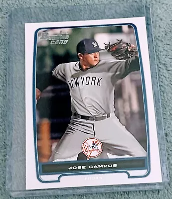 2012 Bowman Prospects Jose Campos #BP15 New York Yankees • $1.10