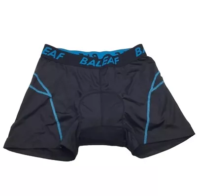 Baleaf Padded Bike Cycling Shorts Mens Large Black/blue • $15