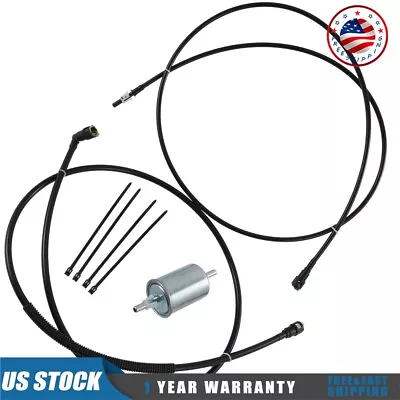 New Nylon Fuel Line Kit Diy Replaces For Chevrolet S10 Gmc Sonoma 1997-2005 • $75.97