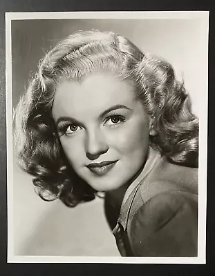 1947 Marilyn Monroe Original Photo Norma Jeane Glamour Promotional Still • $225