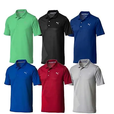 NEW PUMA Mens Golf Shirt Evoknit Dassler Polo NEW • $27.89