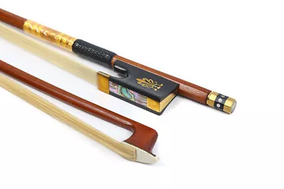 Yinfente 4/4 Violin Bow Brazilwood Ebony Frog Good Balance Natural AAA Horsetail • $34