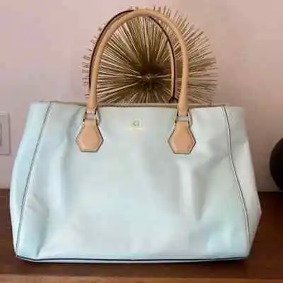 KATE SPADE New York Mint Mojito Green Leather Handbag Satchel • $65