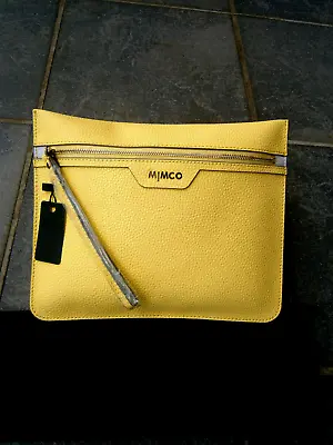 New Mimco Flip Side Pebble Leather Pouch.dust Bag.rrp$129.00. • $26.09