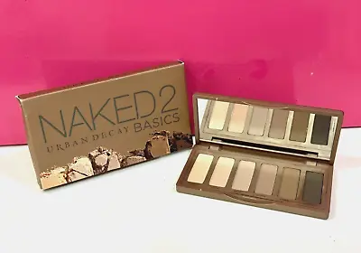 Urban Decay Naked 2 Basics Mini Eyeshadow Palette 6 Shades New In Box Authentic • $23.99