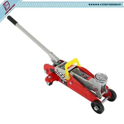 2 Ton Jack Stand Heavy Duty Car Van Trucks Trolley Hydraulic Floor Lifting Tool • $52.06