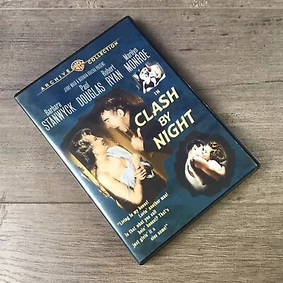 Clash By Night (DVD 1952) Marilyn Monroe / OOP Archive Collection • $6.99