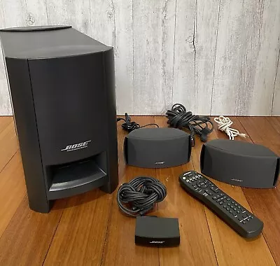 Bose CineMate Theatre Audio System Sub Gemstone Speakers Remote + Interface • $199