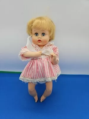 Vintage American Character 1964 Teenie Weenie Tiny Tears 9  Doll Sleepy Eyes  • $23.50