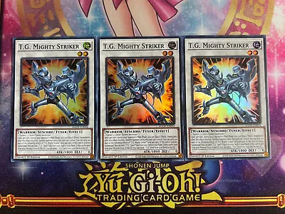 Yugioh! T.G. Mighty Striker - AGOV-EN034 - Super Rare - 1st Edition Near Mint E • $1.97