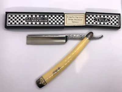 Wow Pristine NOS K. C. Seelbach Tula 6/8  Straight Razor With Mint Original Box • $175