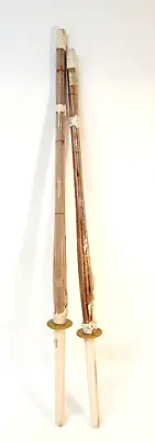 $27 • Buy 44  & 46  Japanese Shinai Bamboo Practice Training Stick Swords Bushido Katana