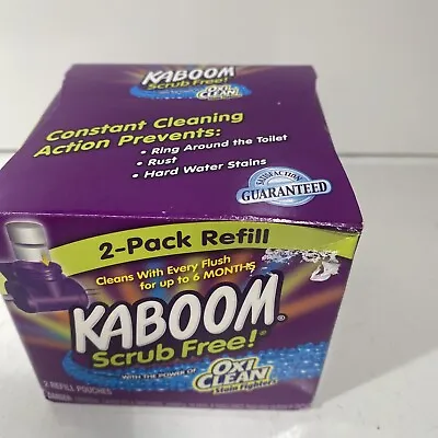 Kaboom With OxiClean Scrub Free! Refill Can Last 6 Months 2 Refill Pouches • $19.90