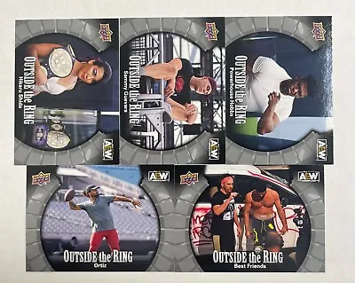 $1.99 • Buy 2022 Upper Deck AEW Outside The Ring Sil Insert Singles U-PICK Complete Your Set