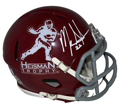 Mark Ingram Signed ALABAMA 2009 Heisman Mini Helmet BAS Beckett COA Crimson • $119.99