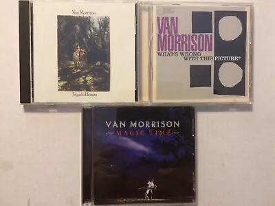 Van Morrison 3 Cd Lot - Tupelo Honey / What’s Wrong With Picture / Magic Time • $10.99