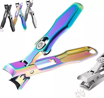 Sherum Nail ClipperUltra Sharp Stainless Steel Nail Clippers For Men Women • $11.99