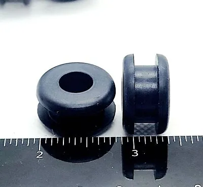 5/8  Panel Hole Rubber Grommets 3/8  ID For 1/4  Thick Walls Cable Wire Bushing • $13.95