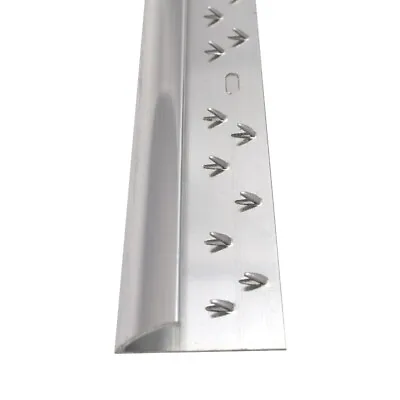 Silver Carpet Edge Threshold Door Strip Bar 2.7m 9ft Aluminium • £35