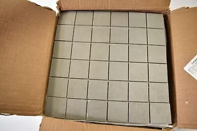 Lot Of 10 Portobello America Carbon Mosaic Tile 2  X 2  Square 12  X 12  Total • $69.99