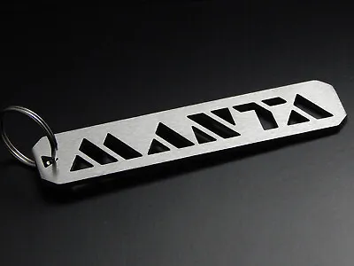  Manta  Keychain For Opel Manta A B GTE GSI - Stainless Steel Brushed • $18.66