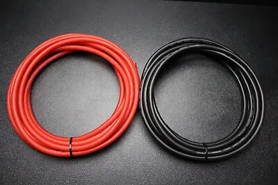 6 Gauge Awg Wire 15 Ft Black 15ft Red Cable Stranded Primary Battery Power Ib6 • $37.95