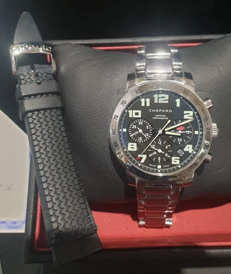 £4495 • Buy Chopard Mille Miglia  8920 Jacky Ickx Limited Edition Of 1000 Boxed Papers Strap