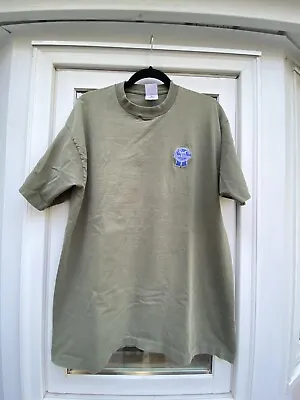 Pabst Blue Ribbon Friit Of The Loom Heavy T-Shirt Army Green Size XL. AS IS • $20