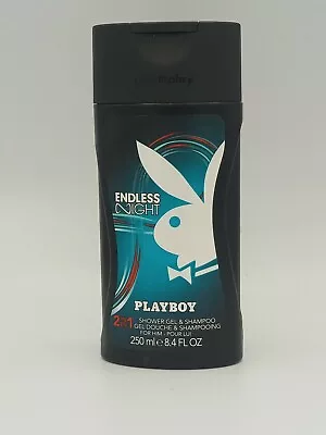 Playboy Endless Night For Men By Coty Shampoo And Shower Gel 8.4 Oz • £3.79