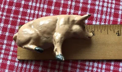 Vintage Pig Collectible Figurine 3” • $14