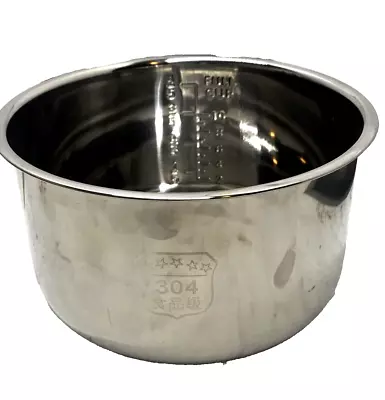 Stainless Steel Inner Pot For Instant Pot 6 Quart Premium Food Grade 304 - New • $29.99