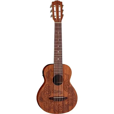 Luna Henna Dragon Mahogany 6 String Guitarlele Open Pore Natural • $249