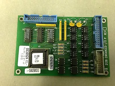 Label Aire 2138 I/o Card # 0030924 • $65