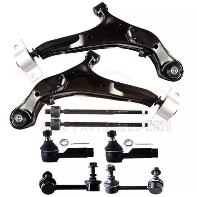 2000-2003 For Nissan Maxima 8PCS Front Lower Control Arms Sway Bars Tie Rods Kit • $88.25