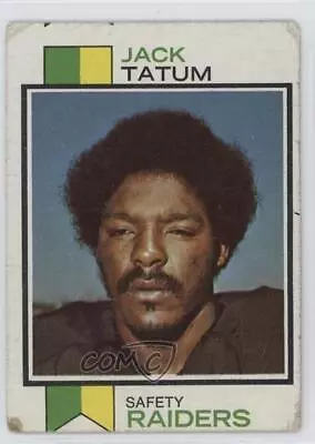 1973 Topps Jack Tatum #288 Rookie RC • $4.22