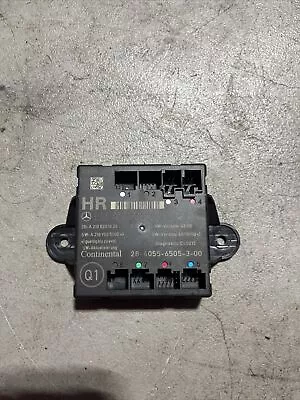 08-14 Mercedes W212 E350 C350 Rear Right Side Door Control Module 2189001501 OEM • $39.95