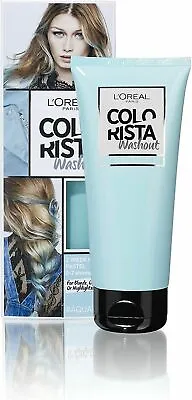 £6.89 • Buy L'oreal Colorista Washout Aqua Blue Semi Permanent Hair Dye