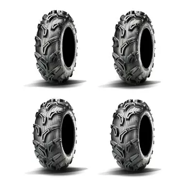 Full Set Of Maxxis Zilla Bias 30x9-14 And 25x10-12 Tires (4) • $635.18