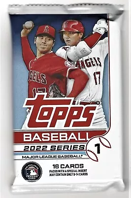 2022 Topps Baseball MLB Series 1 - 16 Card Pack Rookies Inserts Parallels 📈📈 • $5.99