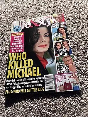 Life &StyleMagazine Michael Jackson SPECIAL COMMEMORATIVE EDITION 2009 Memorial • $6