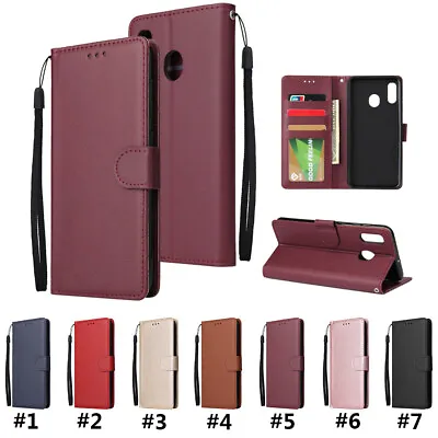 Magnetic Flip Card Wallet Leather Phone Case Cover For Samsung A91/M80S A20S A10 • $7.69
