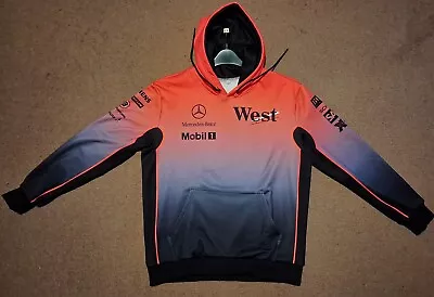 West McLaren 2005 Mercedes F1 Team Hoodie Jumper Sweater Shirt Fleece F1 Issue • $60.41