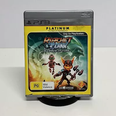 Ratchet & Clank A Crack In Time PlayStation 3 PS3 *VGC* *FREE POSTAGE* • $17.69